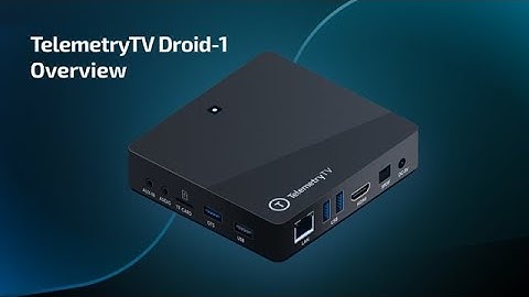 TelemetryTV Droid-1 - Android Digital Signage Player Overview