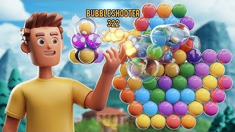 Bubble Shooter level 322#gaming #shootinggames #gamingvideos #gameplay