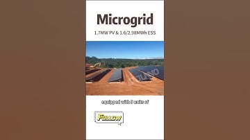 Microgrid Project in Fiji #microgrid #solarplant #viralvideo #shorts #engineering #offgrid #battery