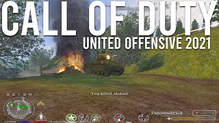 Call of Duty: United Offensive Multiplayer In 2021 โบ20 Players | 4K