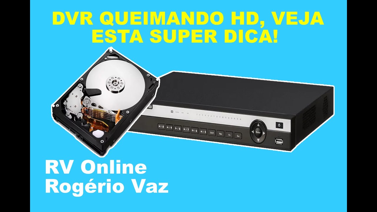DVR queimando HD? Veja esta super dica! YouTube