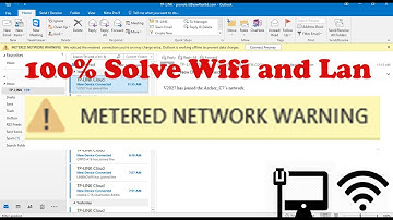 How to Fix Metered Network Warning in Outlook | Metered Network | Outlook Error | Outlook pbm solve