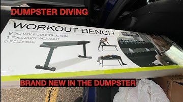 DUMPSTER DIVING - FINDING BRAND NEW ITEMS TO SAVE FROM THE LANDFILL