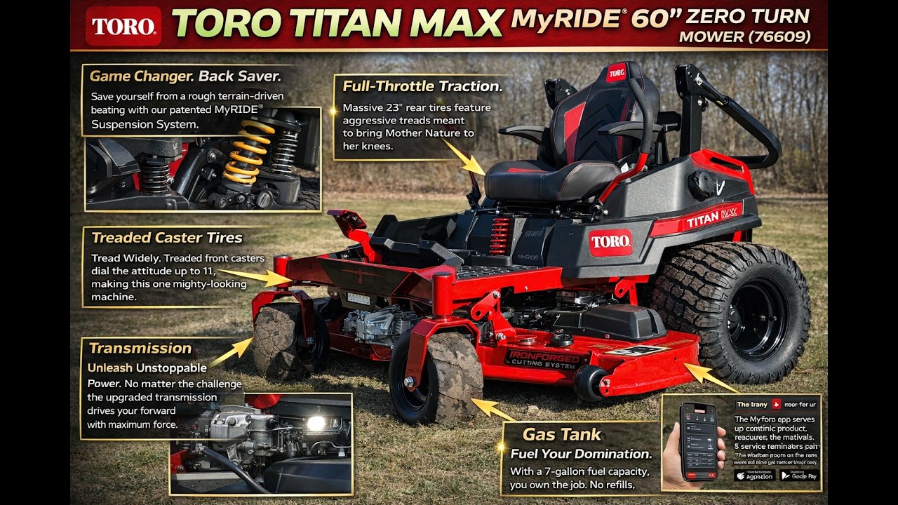Toro TITAN MAX MyRIDE 60