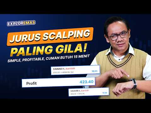 Lakuin Strategi Trading Simple Ini Buat Profit Konsisten, WINRATE TINGGI! | EXPLORE EMAS