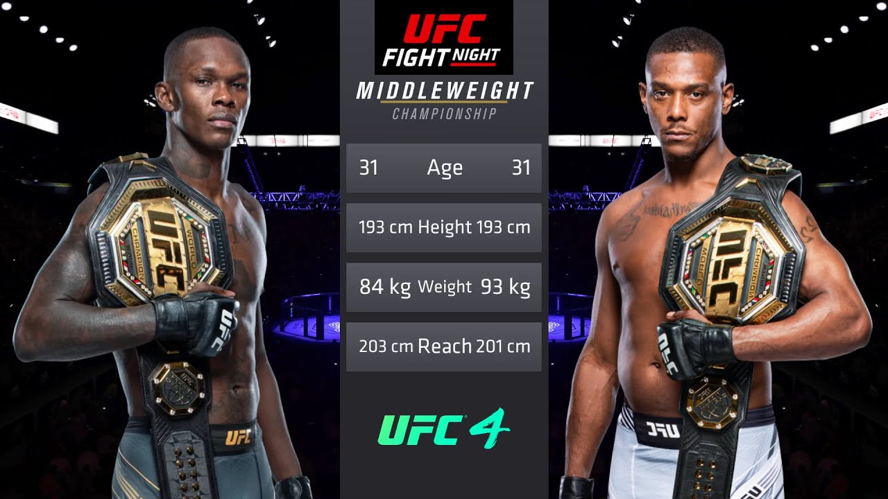 Israel Adesanya vs Jamahal Hill Full Fight - UFC Fight Of The Night ...