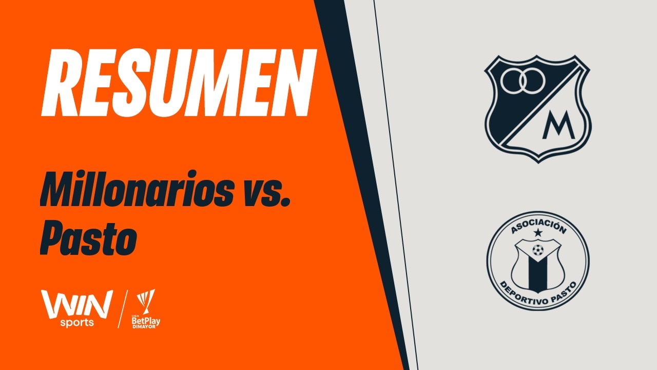 Millonarios 2–0 Deportivo Pasto full highlights