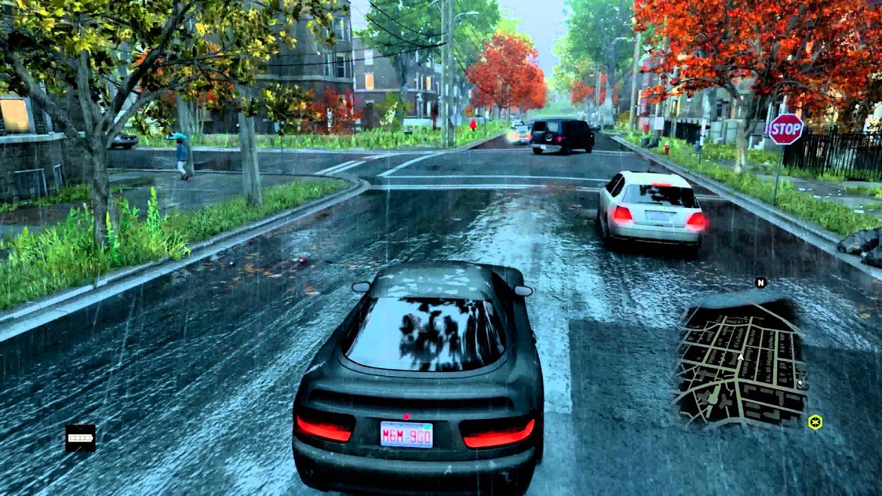 Watch Dogs PC 4K Daytime Rain Max Settings Ultra Gameplay YouTube
