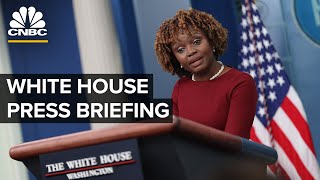 LIVE: White House press secretary Karine Jean-Pierre holds a briefing with reporters — 06/06/23