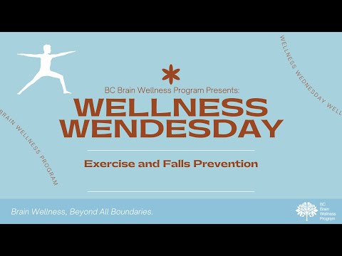 Wellness Wednesday October 2021: Exercise and Falls Prevention