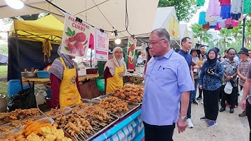 馬來西亞2025文化美食節，偶遇旅遊文化部長張慶信/馬來西亞街頭美食/foodie/吉隆坡