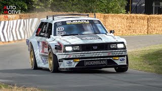 860HP Subaru GL Wagon Gymkhana Car with Active Aero driven FLATOUT by Travis Pastrana