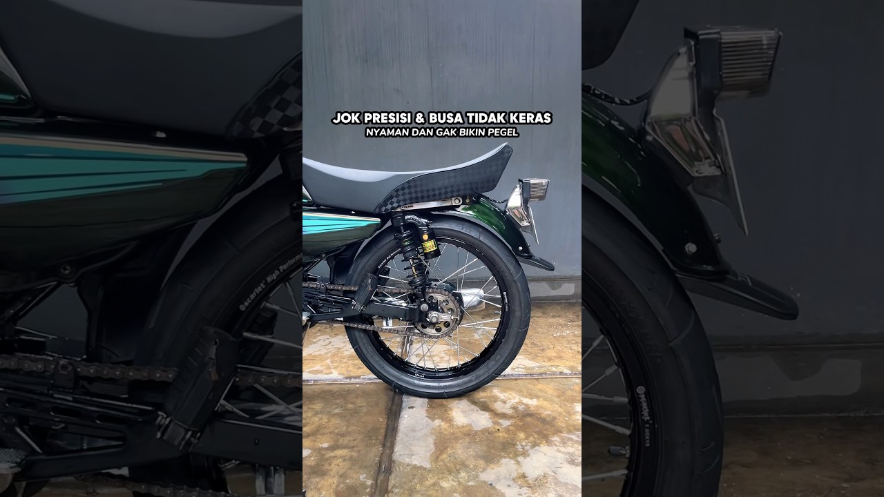 Gua rekomendasiin jok yang bikin RX-KING lo ganteng maksimal! 