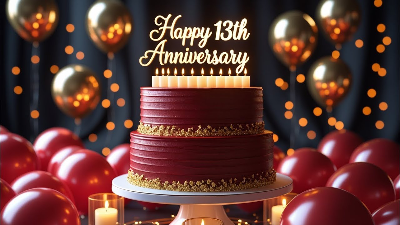 🎉 Happy 13th Anniversary 💖 | 13 Years of Love, Togetherness & Memories