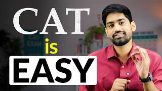 CAT 2026 is Easy. Here's the Proof. #catpreparation #catexam #coachifycat