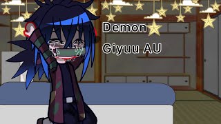 Demon Giyuu AU ~Part 1~ TW- Sanegiyuu and Blood
