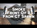 Front Of B Smoke From CT Spawn On Inferno (CT Side) - (CS:GO)