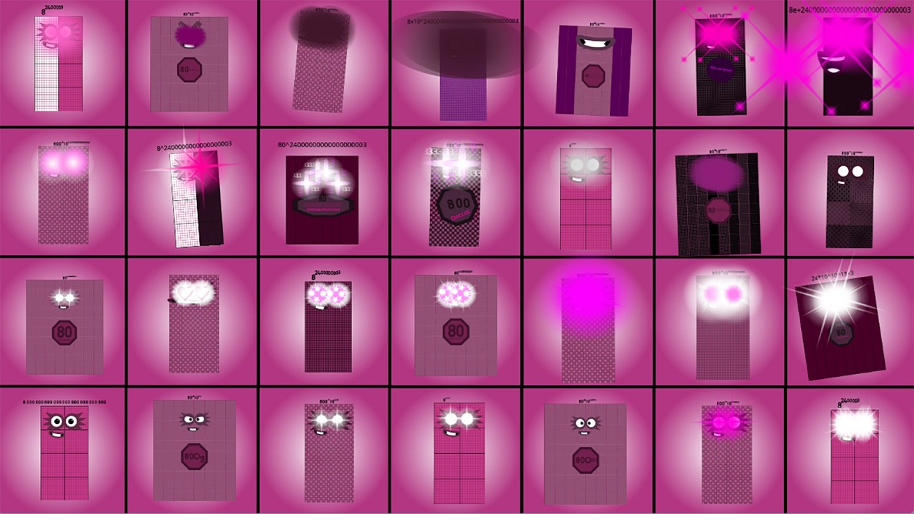 Ultimate - TEAM Numberblocks Band ReTrillion Part Eights | Mashup - Performing!