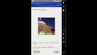 Android Application with Google Maps Direction API - Hotel Scanner screenshot 5