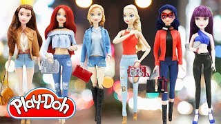 Play Doh Modern Style Disney Princesses Inspired Costumes