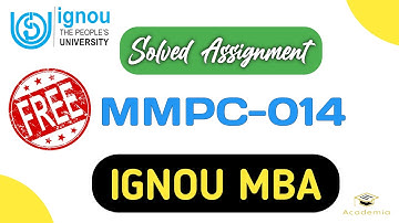 MMPC-014 : Financial Management | IGNOU MBA Free Solved Assignment |