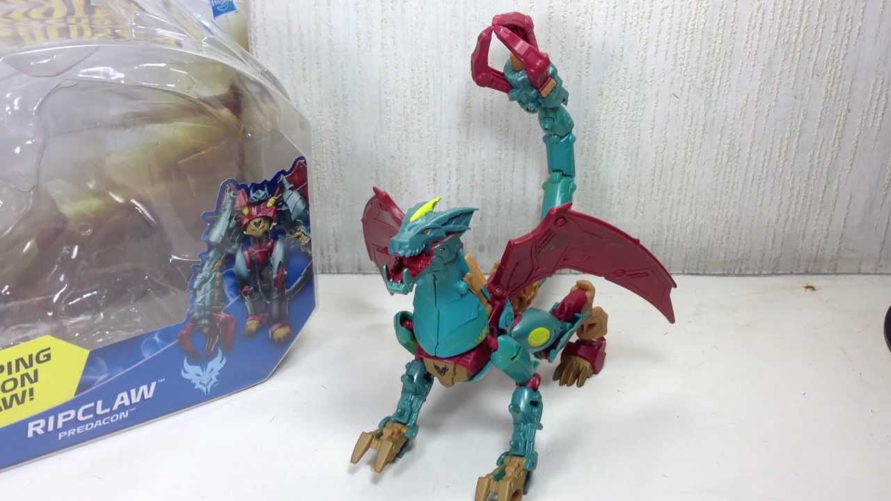 Transformers Prime Beast Hunters Ripclaw deluxe class