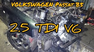 VOLKSWAGEN Passat B5 2.5 TDI V6: Замена прокладок поддона картера. Как снять?