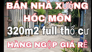 Bán nhà xưởng Hóc Môn. Chủ ngộp cần bán gấp