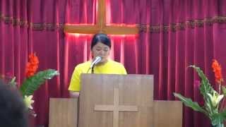 南屯基督長老教會1030608 第23週 為台南靈修之旅募款 芮琀 公禱