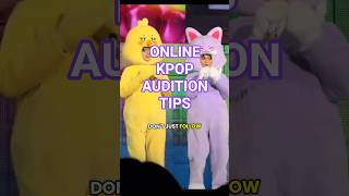 Online Kpop Audition Tips