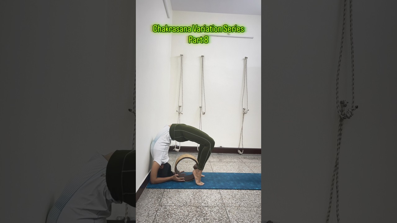 Chakrasana Series, part 8, Elbow Chakrasana with Wheel