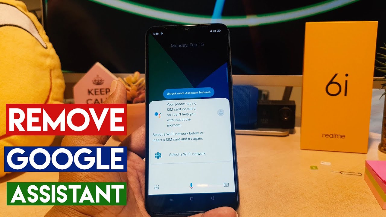 How to remove Google assistant from power button | Power Button Not Working | Realme 6i