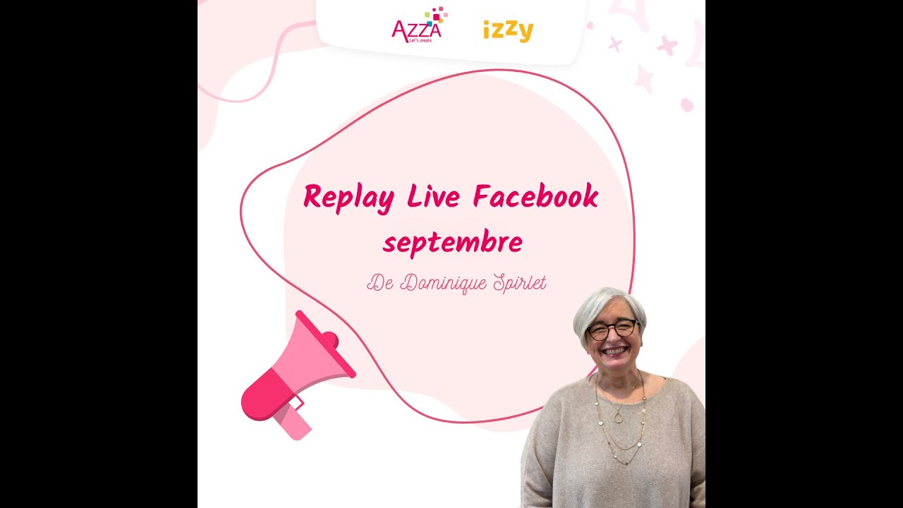 Replay Facebook live | Nouveautés septembre 2025