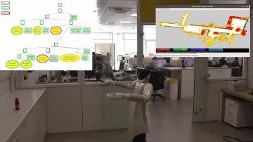 Behavior trees in robotics: scenario 1 (real robot)