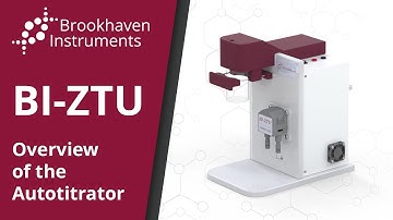 The BI-ZTU Autotitrator - Brookhaven Instruments