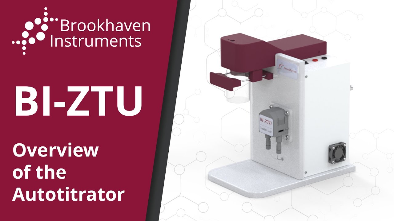 The BI-ZTU Autotitrator - Brookhaven Instruments - YouTube