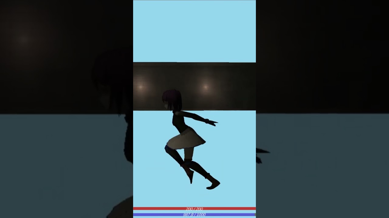 3) Moment from the development of my game  