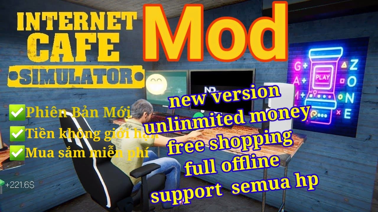 Hướng Dẫn Tải Cafe Simulator Mod Full Tiền Download