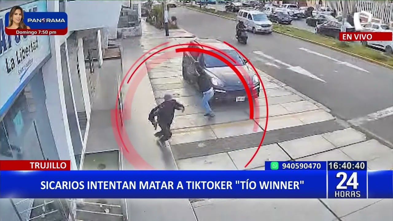 Ataque contra TikToker “Tío Winner” se da cuando organizaba evento con Gerald Oropeza