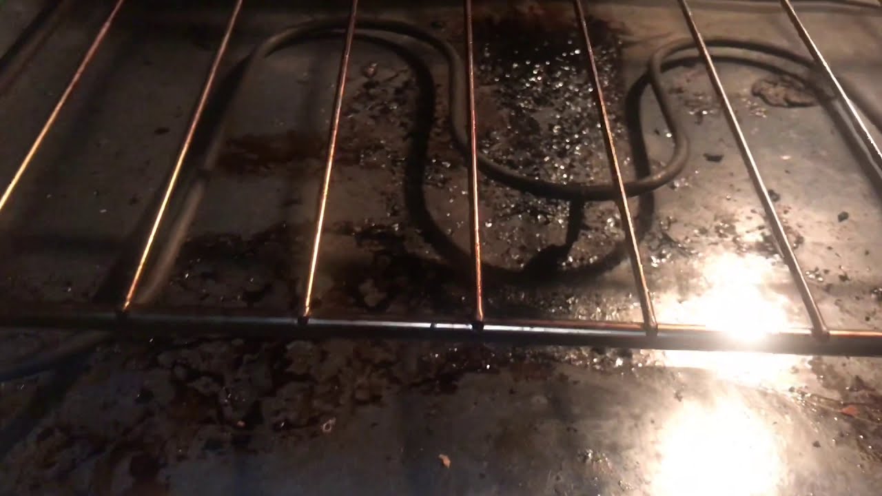 How To Clean Self Cleaning Frigidaire Oven - YouTube
