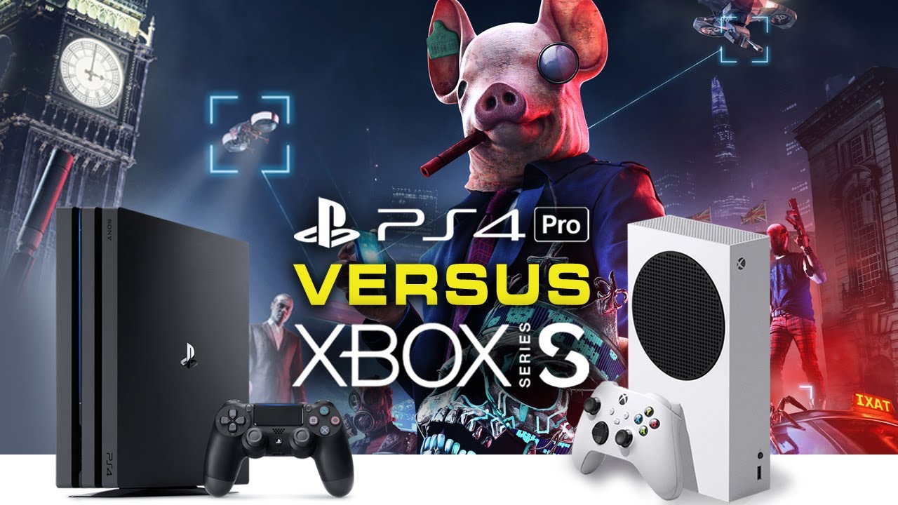 PS4 PRO vs XBOX SERIES S  Comparativo de FPS e Ray Tracing no Watch Dogs  Legion 