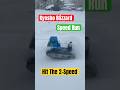 Kyosho nitro Blizzard Runs Hard in crazy Snowstorm and hits second gear oh yes!