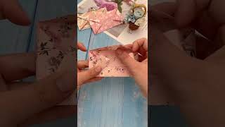 Cute Paper Envelope DIY 💌✨ Easy Origami Craft #shortsviral  #reelcraftstudio #craftshorts #easycraft