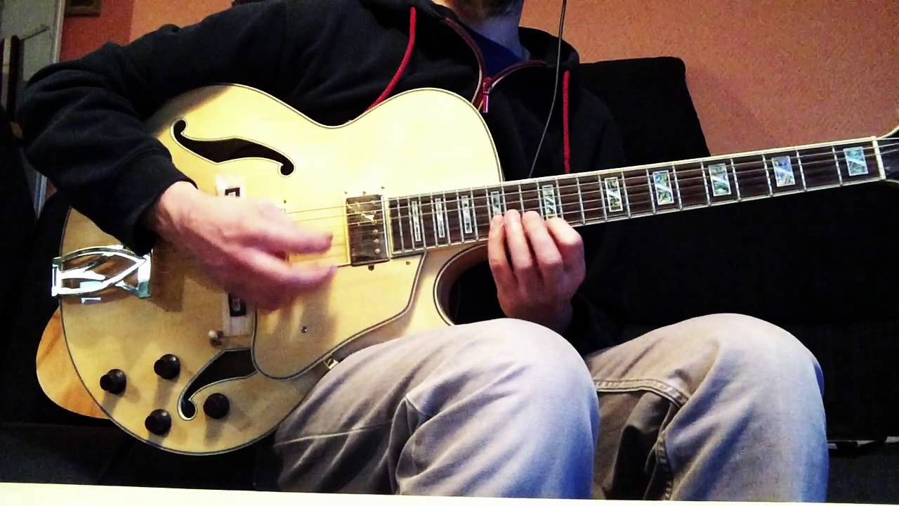 Fast String Swing Jazz Guitar Performance YouTube