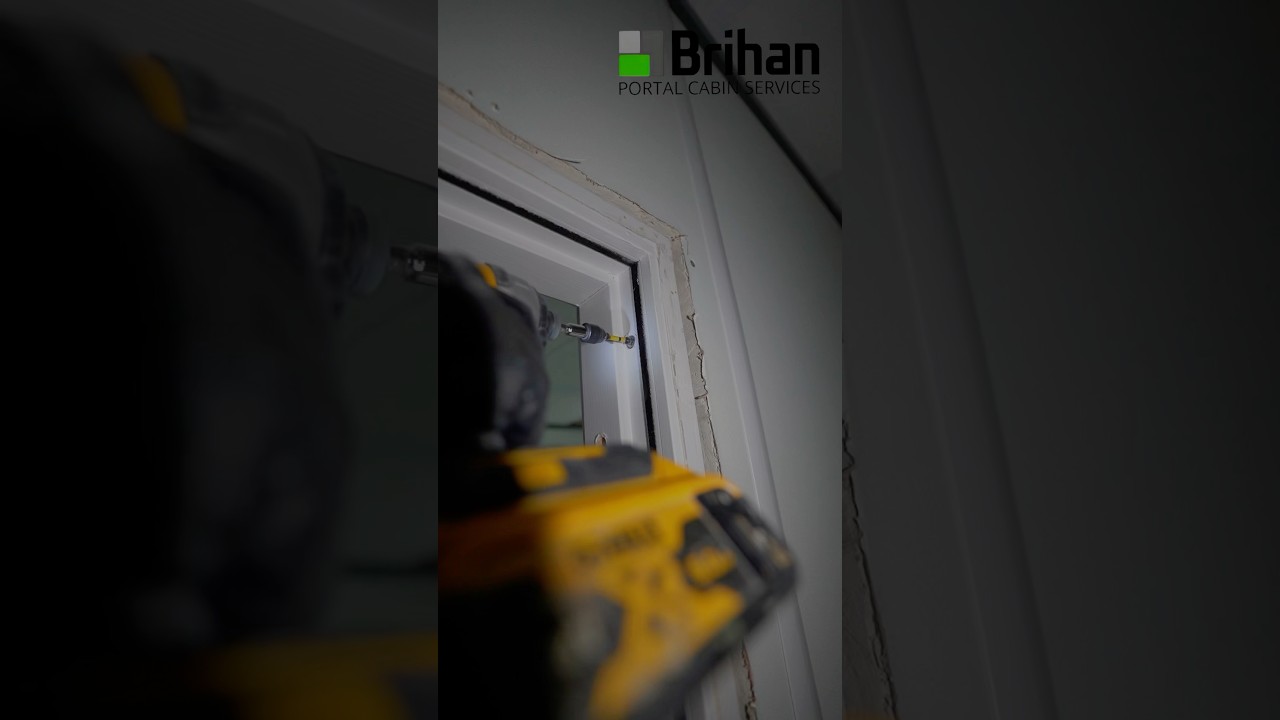 Fire Door Installation in 17 Seconds! Frame, Door, Architrave &Closer. Watch It All Come Together🚪