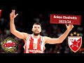 Rokas giedraitis  crvena zvezda  202324 best plays  highlights