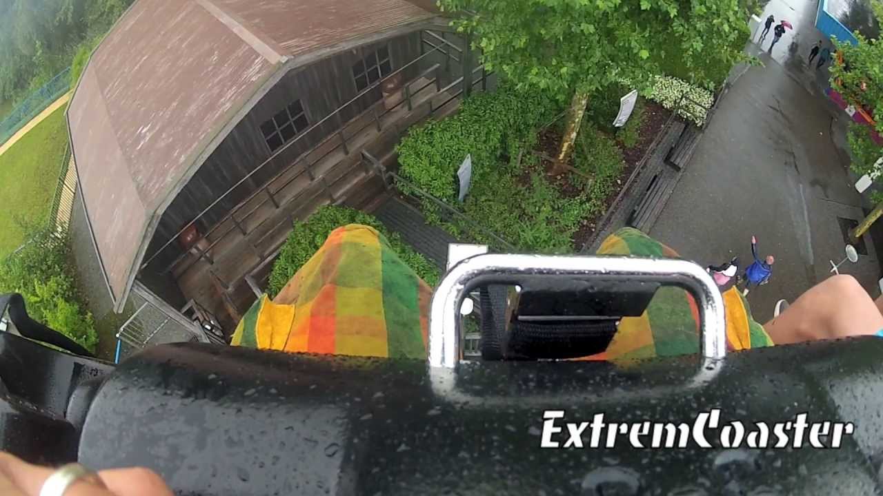 Space Shot - On Ride - POV - Walibi Holland 2013 - (HD)