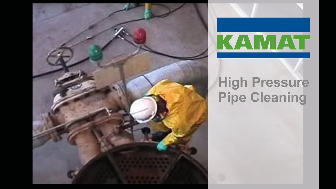 High Pressure Pipe Cleaning Example Heat Exchange Cleaning YouTube