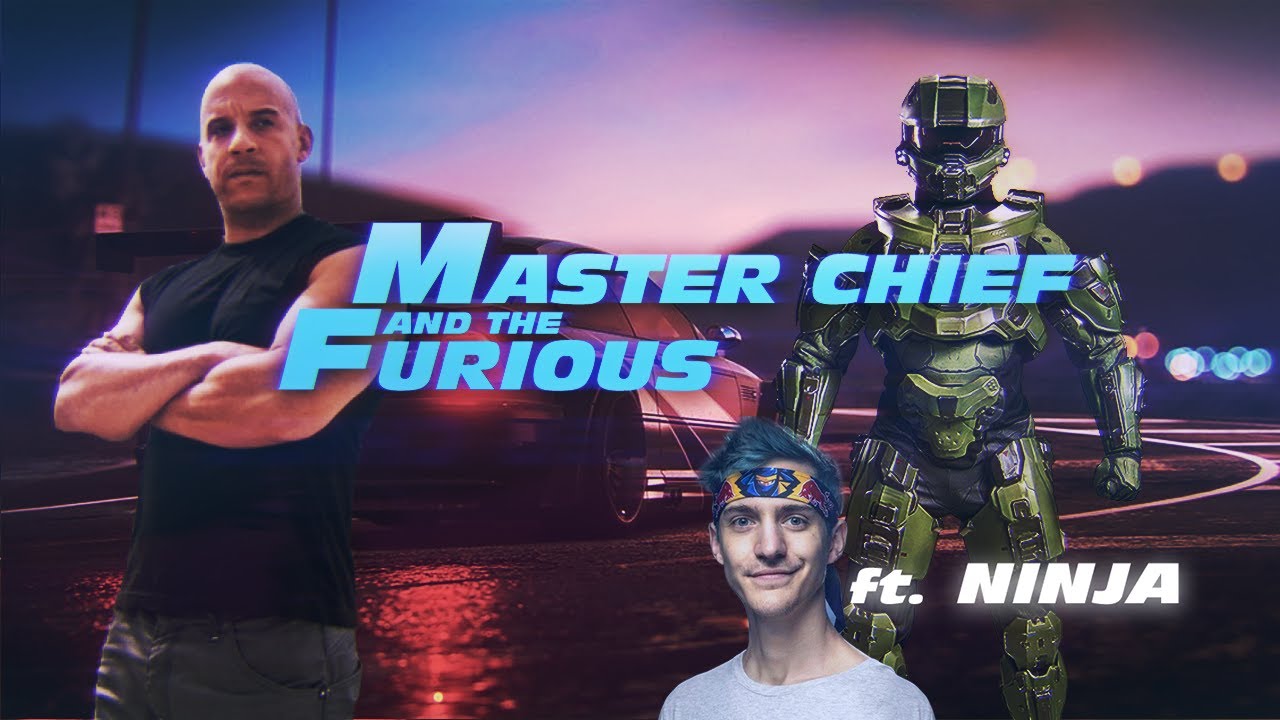 Master Chief and the Furious ft. Ninja Fortnite - YouTube