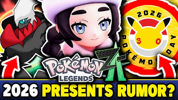 POKEMON NEWS! NEW POKEMON DAY 2026 RUMORS! NEW GEN 10 UPDATES & LEGENDS ZA DLC THEORIES!